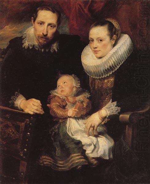 Anthony Van Dyck Family Portrait china oil painting image